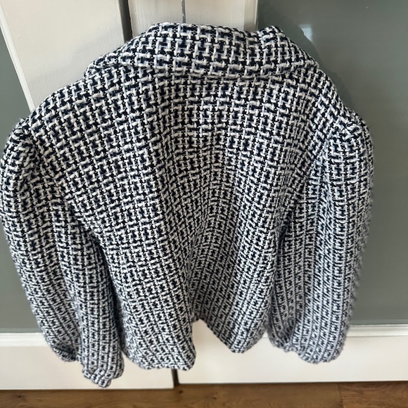 Janie and Jack Women's Classic Black and White Blazer - Picture 5 of 8